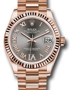 Đồng Hồ Rolex 278275 dkrhdr6p - Datejust 31 Everose Gold - Fluted Bezel - PresidentĐồng Hồ Rolex 278275 dkrhdr6p - Datejust 31 Everose Gold - Fluted Bezel - President