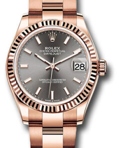 Đồng Hồ Rolex 278275 dkrhio - Datejust 31 Everose Gold - Fluted Bezel - OysterĐồng Hồ Rolex 278275 dkrhio - Datejust 31 Everose Gold - Fluted Bezel - Oyster
