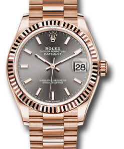 Đồng Hồ Rolex 278275 dkrhip - Datejust 31 Everose Gold - Fluted Bezel - PresidentĐồng Hồ Rolex 278275 dkrhip - Datejust 31 Everose Gold - Fluted Bezel - President