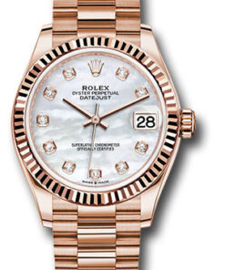 Đồng Hồ Rolex 278275 mdp - Datejust 31 Everose Gold - Fluted Bezel - PresidentĐồng Hồ Rolex 278275 mdp - Datejust 31 Everose Gold - Fluted Bezel - President