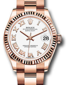 Đồng Hồ Rolex 278275 wro - Datejust 31 Everose Gold - Fluted Bezel - OysterĐồng Hồ Rolex 278275 wro - Datejust 31 Everose Gold - Fluted Bezel - Oyster
