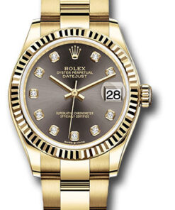 Đồng Hồ Rolex 278278 dkgdo - Datejust 31 Yellow Gold - Fluted Bezel - OysterĐồng Hồ Rolex 278278 dkgdo - Datejust 31 Yellow Gold - Fluted Bezel - Oyster
