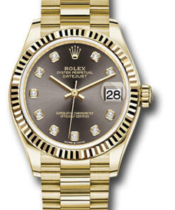 Đồng Hồ Rolex 278278 dkgdp - Datejust 31 Yellow Gold - Fluted Bezel - PresidentĐồng Hồ Rolex 278278 dkgdp - Datejust 31 Yellow Gold - Fluted Bezel - President