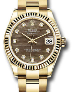 Đồng Hồ Rolex 278278 dkmdo - Datejust 31 Yellow Gold - Fluted Bezel - OysterĐồng Hồ Rolex 278278 dkmdo - Datejust 31 Yellow Gold - Fluted Bezel - Oyster