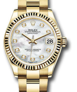 Đồng Hồ Rolex 278278 mdo - Datejust 31 Yellow Gold - Fluted Bezel - OysterĐồng Hồ Rolex 278278 mdo - Datejust 31 Yellow Gold - Fluted Bezel - Oyster