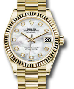 Đồng Hồ Rolex 278278 mdp - Datejust 31 Yellow Gold - Fluted Bezel - PresidentĐồng Hồ Rolex 278278 mdp - Datejust 31 Yellow Gold - Fluted Bezel - President