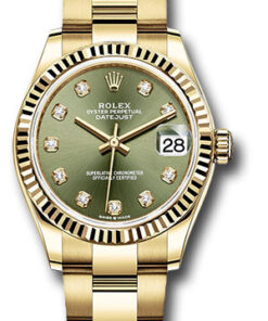 Đồng Hồ Rolex 278278 ogdo - Datejust 31 Yellow Gold - Fluted Bezel - OysterĐồng Hồ Rolex 278278 ogdo - Datejust 31 Yellow Gold - Fluted Bezel - Oyster