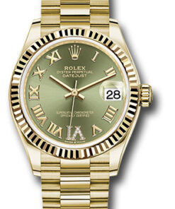 Đồng Hồ Rolex 278278 ogdr6p - Datejust 31 Yellow Gold - Fluted Bezel - PresidentĐồng Hồ Rolex 278278 ogdr6p - Datejust 31 Yellow Gold - Fluted Bezel - President