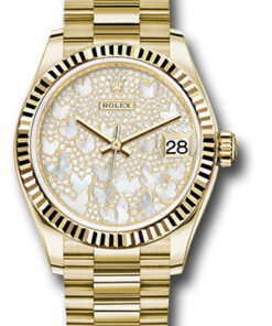 Đồng Hồ Rolex 278278 pmopbp - Datejust 31 Yellow Gold - Fluted Bezel - PresidentĐồng Hồ Rolex 278278 pmopbp - Datejust 31 Yellow Gold - Fluted Bezel - President