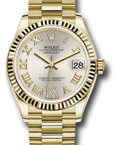 Đồng Hồ Rolex 278278 sdr6p - Datejust 31 Yellow Gold - Fluted Bezel - PresidentĐồng Hồ Rolex 278278 sdr6p - Datejust 31 Yellow Gold - Fluted Bezel - President