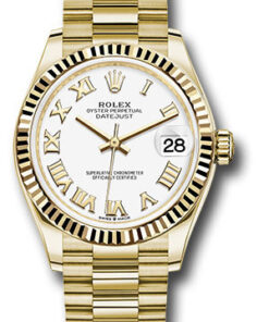 Đồng Hồ Rolex 278278 wrp - Datejust 31 Yellow Gold - Fluted Bezel - PresidentĐồng Hồ Rolex 278278 wrp - Datejust 31 Yellow Gold - Fluted Bezel - President