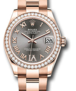 Đồng Hồ Rolex 278285RBR dkrhdr6o - Datejust 31 Everose Gold - 46 Dia Bezel - OysterĐồng Hồ Rolex 278285RBR dkrhdr6o - Datejust 31 Everose Gold - 46 Dia Bezel - Oyster
