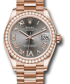 Đồng Hồ Rolex 278285RBR dkrhdr6p - Datejust 31 Everose Gold - 46 Dia Bezel - PresidentĐồng Hồ Rolex 278285RBR dkrhdr6p - Datejust 31 Everose Gold - 46 Dia Bezel - President