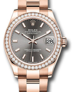 Đồng Hồ Rolex 278285RBR dkrhio - Datejust 31 Everose Gold - 46 Dia Bezel - OysterĐồng Hồ Rolex 278285RBR dkrhio - Datejust 31 Everose Gold - 46 Dia Bezel - Oyster