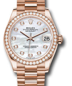 Đồng Hồ Rolex 278285RBR mdp - Datejust 31 Everose Gold - 46 Dia Bezel - PresidentĐồng Hồ Rolex 278285RBR mdp - Datejust 31 Everose Gold - 46 Dia Bezel - President