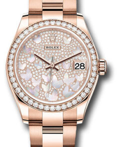 Đồng Hồ Rolex 278285RBR pmopbo - Datejust 31 Everose Gold - 46 Dia Bezel - OysterĐồng Hồ Rolex 278285RBR pmopbo - Datejust 31 Everose Gold - 46 Dia Bezel - Oyster