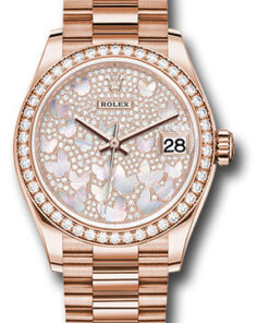 Đồng Hồ Rolex 278285RBR pmopbp - Datejust 31 Everose Gold - 46 Dia Bezel - PresidentĐồng Hồ Rolex 278285RBR pmopbp - Datejust 31 Everose Gold - 46 Dia Bezel - President