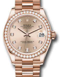 Đồng Hồ Rolex 278285RBR rsdp - Datejust 31 Everose Gold - 46 Dia Bezel - PresidentĐồng Hồ Rolex 278285RBR rsdp - Datejust 31 Everose Gold - 46 Dia Bezel - President
