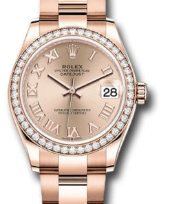 Đồng Hồ Rolex 278285RBR rsro - Datejust 31 Everose Gold - 46 Dia Bezel - OysterĐồng Hồ Rolex 278285RBR rsro - Datejust 31 Everose Gold - 46 Dia Bezel - Oyster