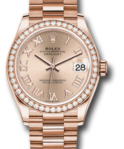 Đồng Hồ Rolex 278285RBR rsrp - Datejust 31 Everose Gold - 46 Dia Bezel - PresidentĐồng Hồ Rolex 278285RBR rsrp - Datejust 31 Everose Gold - 46 Dia Bezel - President