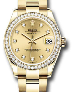 Đồng Hồ Rolex 278288RBR chdo - Datejust 31 Yellow Gold - 46 Dia Bezel - OysterĐồng Hồ Rolex 278288RBR chdo - Datejust 31 Yellow Gold - 46 Dia Bezel - Oyster