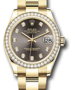 Đồng Hồ Rolex 278288RBR dkgdo - Datejust 31 Yellow Gold - 46 Dia Bezel - OysterĐồng Hồ Rolex 278288RBR dkgdo - Datejust 31 Yellow Gold - 46 Dia Bezel - Oyster