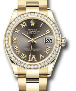 Đồng Hồ Rolex 278288RBR dkgdr6o - Datejust 31 Yellow Gold - 46 Dia Bezel - OysterĐồng Hồ Rolex 278288RBR dkgdr6o - Datejust 31 Yellow Gold - 46 Dia Bezel - Oyster