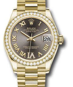 Đồng Hồ Rolex 278288RBR dkgdr6p - Datejust 31 Yellow Gold - 46 Dia Bezel - PresidentĐồng Hồ Rolex 278288RBR dkgdr6p - Datejust 31 Yellow Gold - 46 Dia Bezel - President