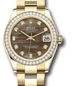 Đồng Hồ Rolex 278288RBR dkmdo - Datejust 31 Yellow Gold - 46 Dia Bezel - OysterĐồng Hồ Rolex 278288RBR dkmdo - Datejust 31 Yellow Gold - 46 Dia Bezel - Oyster