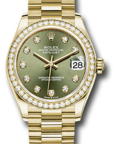 Đồng Hồ Rolex 278288RBR ogdp - Datejust 31 Yellow Gold - 46 Dia Bezel - PresidentĐồng Hồ Rolex 278288RBR ogdp - Datejust 31 Yellow Gold - 46 Dia Bezel - President