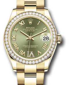 Đồng Hồ Rolex 278288RBR ogdr6o - Datejust 31 Yellow Gold - 46 Dia Bezel - OysterĐồng Hồ Rolex 278288RBR ogdr6o - Datejust 31 Yellow Gold - 46 Dia Bezel - Oyster
