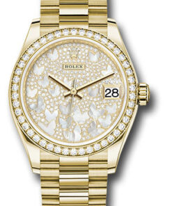 Đồng Hồ Rolex 278288RBR pmopbp - Datejust 31 Yellow Gold - 46 Dia Bezel - PresidentĐồng Hồ Rolex 278288RBR pmopbp - Datejust 31 Yellow Gold - 46 Dia Bezel - President