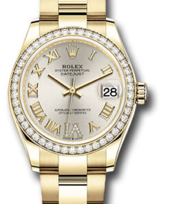Đồng Hồ Rolex 278288RBR sdr6o - Datejust 31 Yellow Gold - 46 Dia Bezel - OysterĐồng Hồ Rolex 278288RBR sdr6o - Datejust 31 Yellow Gold - 46 Dia Bezel - Oyster