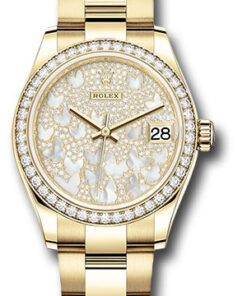 Đồng Hồ Rolex 278288RBR pmopbo - Datejust 31 Yellow Gold - 46 Dia Bezel - Oyster278288RBR pmopbo