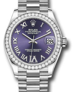 Đồng Hồ Rolex 278289rbr aubdr6p - Datejust 31 White Gold - 46 Dia Bezel - PresidentĐồng Hồ Rolex 278289rbr aubdr6p - Datejust 31 White Gold - 46 Dia Bezel - President