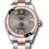 Đồng Hồ Rolex 278341RBR dkrhdr6o - Datejust 31 Steel and Everose Gold - 24 Dia Bezel - Oyster 2 278341RBRdkrhdr6o