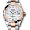 Đồng Hồ Rolex 278341RBR mdo - Datejust 31 Steel and Everose Gold - 24 Dia Bezel - Oyster 1 278341RBRmdo