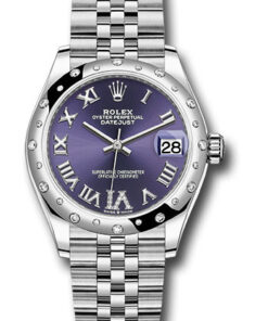 Đồng Hồ Rolex 278344RBR aubdr6j - Datejust 31 Steel and White Gold - Domed 24 Dia Bezel - JubileeĐồng Hồ Rolex 278344RBR aubdr6j - Datejust 31 Steel and White Gold - Domed 24 Dia Bezel - Jubilee