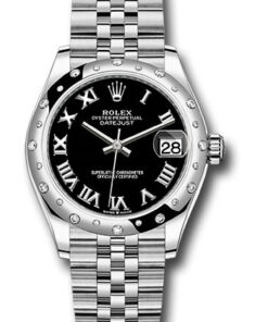 Đồng Hồ Rolex 278344RBR bkrj - Datejust 31 Steel and White Gold - Domed 24 Dia Bezel - JubileeĐồng Hồ Rolex 278344RBR bkrj - Datejust 31 Steel and White Gold - Domed 24 Dia Bezel - Jubilee