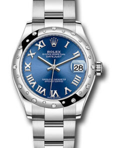 Đồng Hồ Rolex 278344RBR blro - Datejust 31 Steel and White Gold - Domed 24 Dia Bezel - OysterĐồng Hồ Rolex 278344RBR blro - Datejust 31 Steel and White Gold - Domed 24 Dia Bezel - Oyster