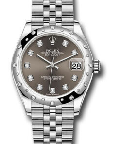Đồng Hồ Rolex 278344RBR dkgdj - Datejust 31 Steel and White Gold - Domed 24 Dia Bezel - JubileeĐồng Hồ Rolex 278344RBR dkgdj - Datejust 31 Steel and White Gold - Domed 24 Dia Bezel - Jubilee