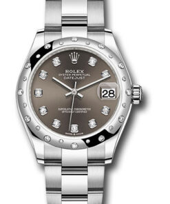 Đồng Hồ Rolex 278344RBR dkgdo - Datejust 31 Steel and White Gold - Domed 24 Dia Bezel - OysterĐồng Hồ Rolex 278344RBR dkgdo - Datejust 31 Steel and White Gold - Domed 24 Dia Bezel - Oyster