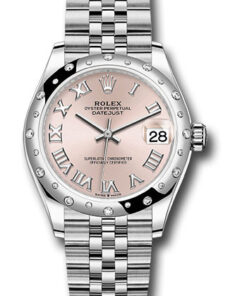 Đồng Hồ Rolex 278344RBR prj - Datejust 31 Steel and White Gold - Domed 24 Dia Bezel - JubileeĐồng Hồ Rolex 278344RBR prj - Datejust 31 Steel and White Gold - Domed 24 Dia Bezel - Jubilee