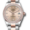 Đồng Hồ Rolex 278381RBR rodo - Datejust 31 Steel and Everose Gold - 46 Dia Bezel - Oyster 1 278381RBRrodo