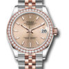 Đồng Hồ Rolex 278381RBR roij - Datejust 31 Steel and Everose Gold - 46 Dia Bezel - Jubilee 2 278381RBRroij