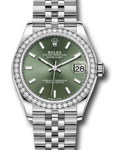 Đồng Hồ Rolex 278384RBR mgij - Datejust 31 Steel and White Gold - 46 Dia Bezel - Jubilee278384RBRmgij
