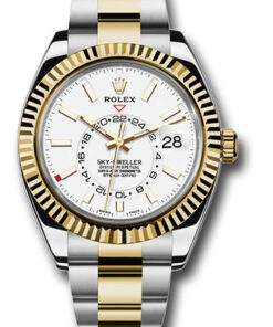 Đồng Hồ Rolex 326933 wio - Sky-Dweller Stainless Steel and Yellow Gold - Oyster BraceletĐồng Hồ Rolex 326933 wio - Sky-Dweller Stainless Steel and Yellow Gold - Oyster Bracelet