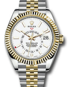 Đồng Hồ Rolex 326933 wij - Sky-Dweller Stainless Steel and Yellow Gold - Jubilee BraceletĐồng Hồ Rolex 326933 wij - Sky-Dweller Stainless Steel and Yellow Gold - Jubilee Bracelet