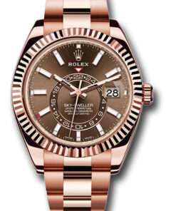 Đồng Hồ Rolex 326935 choi - Sky-Dweller Everose Gold - Oyster BraceletĐồng Hồ Rolex 326935 choi - Sky-Dweller Everose Gold - Oyster Bracelet