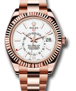 Đồng Hồ Rolex 326935 w - Sky-Dweller Everose Gold - Oyster BraceletĐồng Hồ Rolex 326935 w - Sky-Dweller Everose Gold - Oyster Bracelet